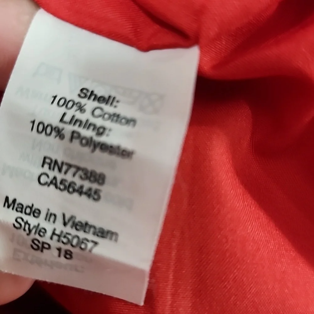 J.CREW  Red V Neck Sleeveless Sheath Dress Plus Size‎ 20